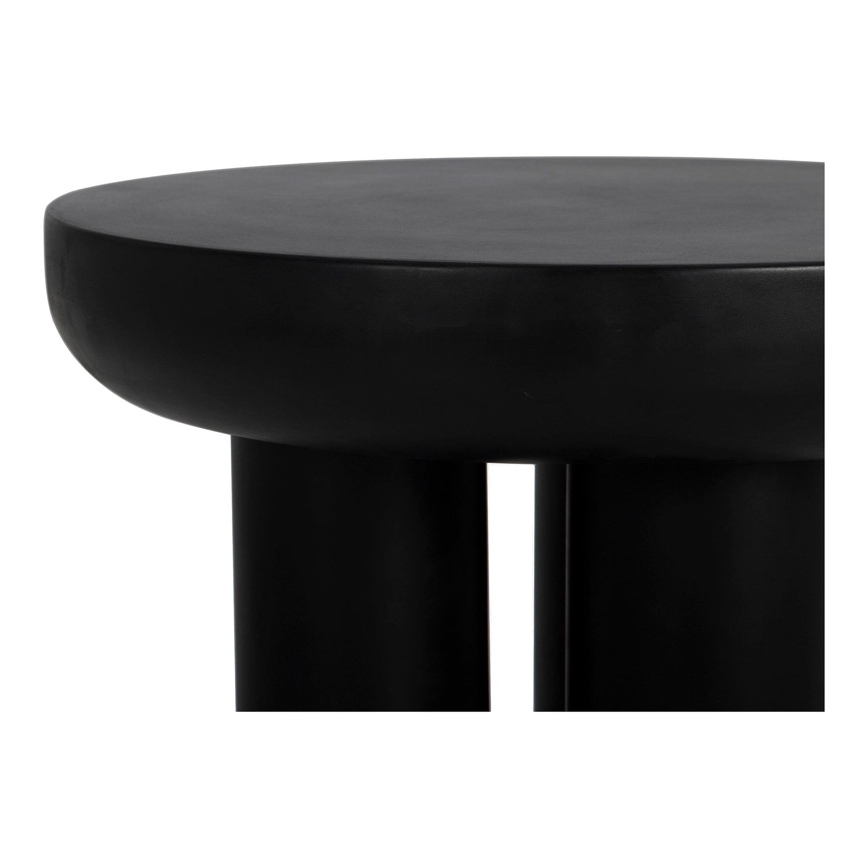Rocca Black Side Table - Ornate Home