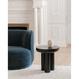 Rocca Black Side Table - Ornate Home