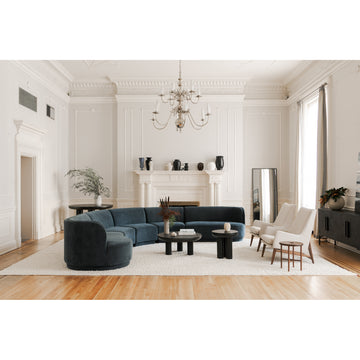 Rocca Black Side Table - Ornate Home
