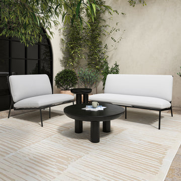 Rocca Black Side Table - Ornate Home