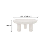 Rocca Cream Coffee Table - Ornate Home