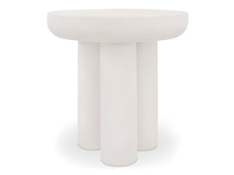 Rocca Cream Side Table - Ornate Home