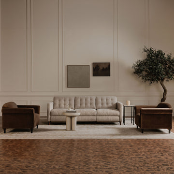 Rocca Cream Side Table - Ornate Home