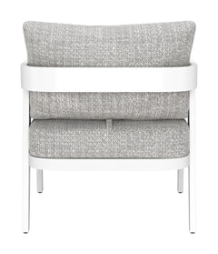 Roccia Gray Outdoor Armchair - Ornate Home