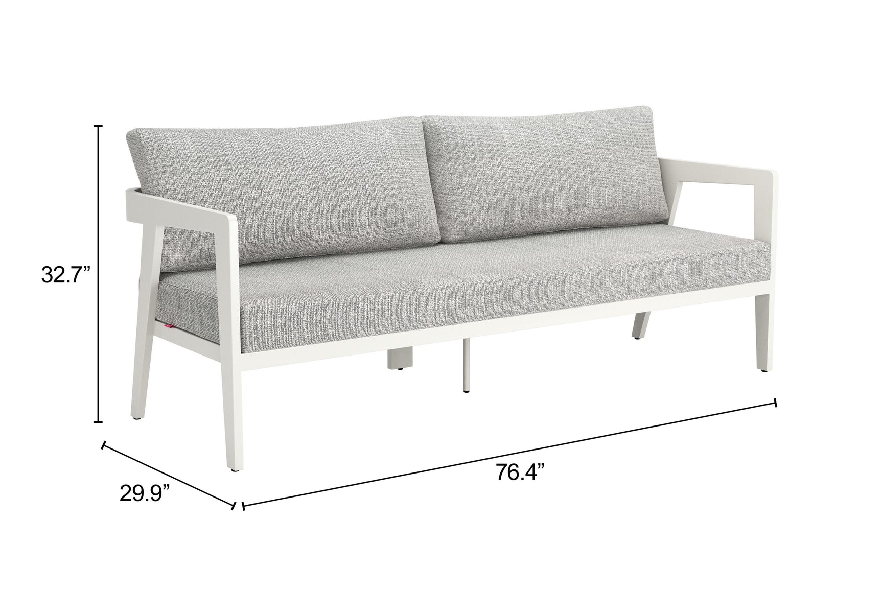 Roccia Gray Sofa