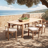 Rocco Butterscotch Outdoor Dining Table - Ornate Home