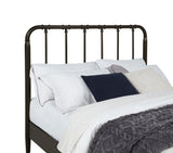 Rocco Dark Bronze All Wood Water Pipe Open Frame Full Bed - Ornate Home
