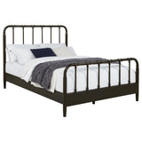 Rocco Dark Bronze All Wood Water Pipe Open Frame Twin Bed - Ornate Home