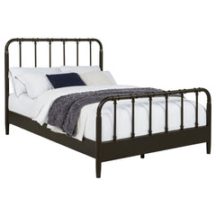 Rocco Dark Bronze All Wood Water Pipe Open Frame Twin Bed - Ornate Home