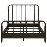 Rocco Dark Bronze All Wood Water Pipe Open Frame Twin Bed - Ornate Home