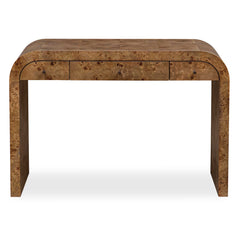 Rocco Woodtone Mappa Burl Desk - Ornate Home