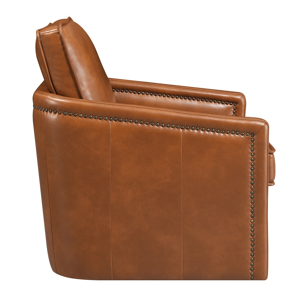 Rocha Brown  Swivel Chair W/Glider - Ornate Home