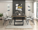 Rochelle Brown Dining Table - Ornate Home