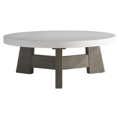 Rochelle Weathered Teak Outdoor Cocktail Table - Ornate Home