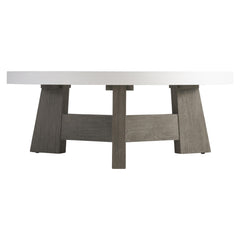 Rochelle Weathered Teak Outdoor Cocktail Table - Ornate Home
