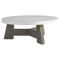 Rochelle Weathered Teak Outdoor Cocktail Table - Ornate Home