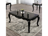 Rochester Black Coffee Table - Ornate Home