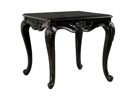 Rochester Black End Table - Ornate Home