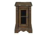 Rochester Brown Chairside Table - Ornate Home