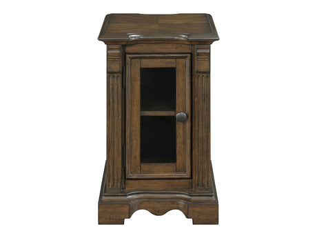 Rochester Brown Chairside Table - Ornate Home