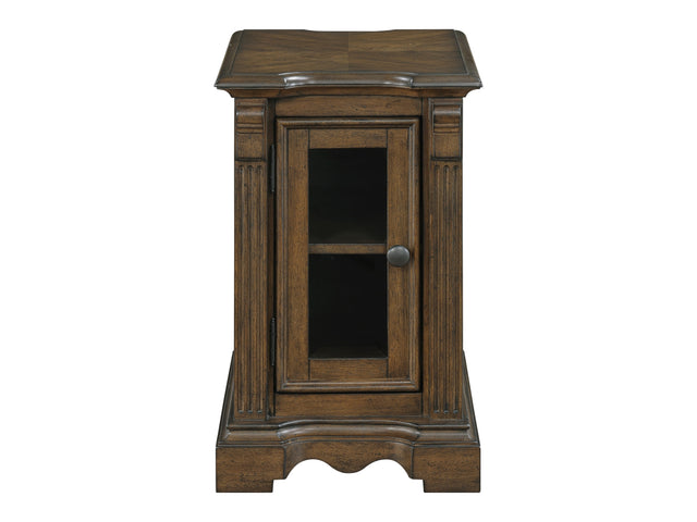 Rochester Brown Chairside Table - Ornate Home