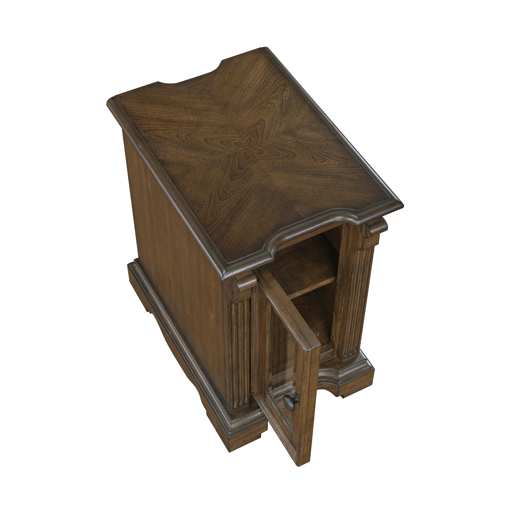 Rochester Brown Chairside Table - Ornate Home