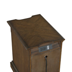 Rochester Brown Chairside Table - Ornate Home