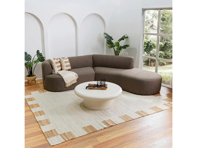 Rocio White Jute Carpet - Ornate Home