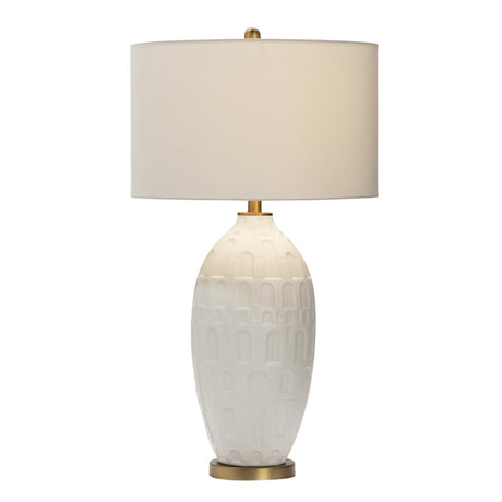 Rock Springs White Table Lamp - Ornate Home