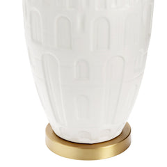 Rock Springs White Table Lamp - Ornate Home