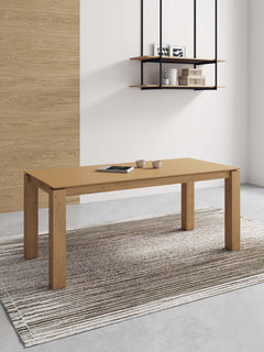 Rockaway 70.86 Dining Table in Nature - Ornate Home