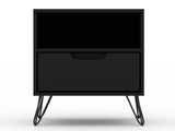 Rockefeller 1.0 Nightstand in Black - Ornate Home