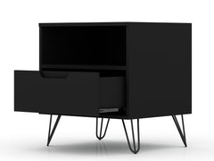 Rockefeller 1.0 Nightstand in Black - Ornate Home