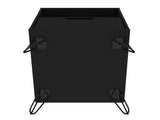 Rockefeller 1.0 Nightstand in Black - Ornate Home