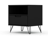 Rockefeller 1.0 Nightstand in Black - Ornate Home