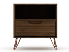 Rockefeller 1.0 Nightstand in Brown - Ornate Home