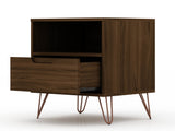 Rockefeller 1.0 Nightstand in Brown - Ornate Home