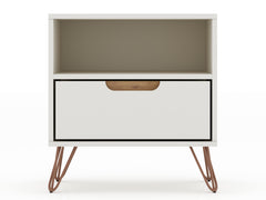 Rockefeller 1.0 Nightstand in Off White - Ornate Home