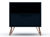 Rockefeller 1.0 Nightstand in Tatiana Midnight Blue - Ornate Home