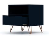 Rockefeller 1.0 Nightstand in Tatiana Midnight Blue - Ornate Home