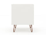 Rockefeller 1.0 Nightstand in White - Ornate Home