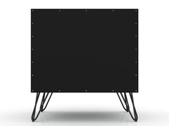 Rockefeller 2.0 Nightstand in Black - Ornate Home