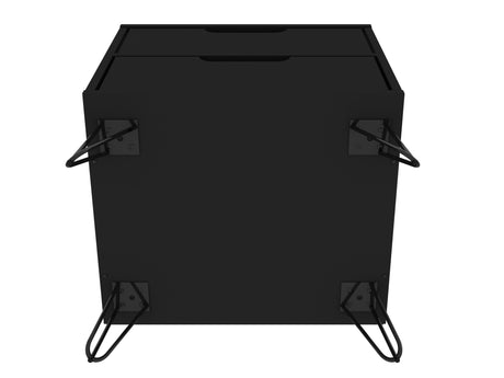 Rockefeller 2.0 Nightstand in Black - Ornate Home