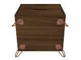 Rockefeller 2.0 Nightstand in Brown - Ornate Home