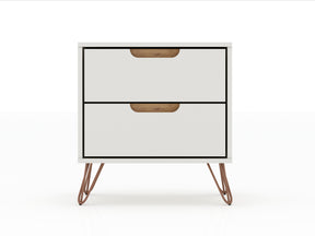 Rockefeller 2.0 Nightstand in Off White - Ornate Home