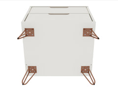Rockefeller 2.0 Nightstand in Off White - Ornate Home