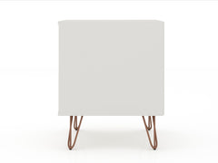 Rockefeller 2.0 Nightstand in Off White - Ornate Home