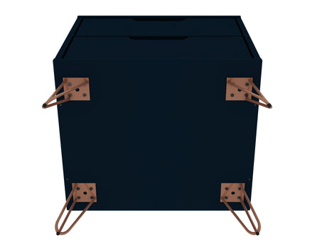 Rockefeller 2.0 Nightstand in Tatiana Midnight Blue - Ornate Home