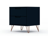 Rockefeller 2.0 Nightstand in Tatiana Midnight Blue - Ornate Home