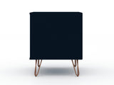 Rockefeller 2.0 Nightstand in Tatiana Midnight Blue - Ornate Home